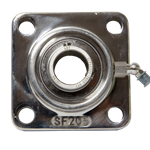 Bearing Flange 4 Bolt 1" Bore ABT Stainless LW360P