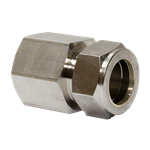 Connector 1" Tube x 1" Female Stainless