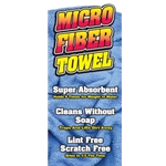 Overlay Microfibre Towel Blue