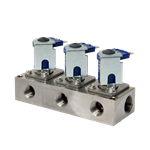 Solenoid DEMA 3 Station 1/2" Stainless