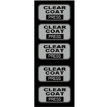 Decal Insert Clear Coat Touch Select (5 per pack)