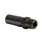 Crimp Male 1/4" x 3/8" NPT Nickel Plated