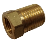 Bush Reducing 1/4"NPTx1/8"NPT Brass