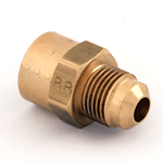 Adaptor Flare 3/8"MFL/NPT x 3/8"F/NPT Brass