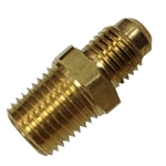 Adaptor Flare 1/4"MFL/NPT x 1/4"M/NPT Brass