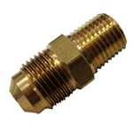 Adaptor Flare 3/8"MFL/NPT x 1/4"M/NPT Brass