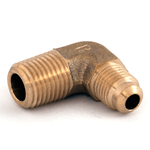 Elbow Flare 90° 1/4"MFL/NPT x 1/4"M/NPT Brass