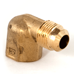 Elbow Flare 90° 1/2"MFL/NPT x 1/2"F/NPT Brass