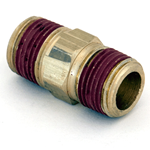 Nipple Hex 3/8"M/NPT x 3/8"M/NPT Brass