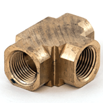 Tee Female 3/8"NPT Brass