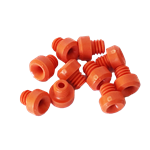 Dema 100.15.1 Metering Tip For 1/4" Barb - Orange (10)