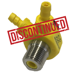 Injector Dual Yellow 040 1/2gpm