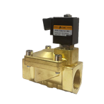 Valve Solenoid 1" Brass 2 Way NC 232psi