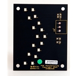 Circuit Board LED Chevron Green M5