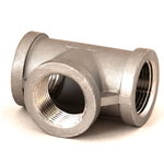 Tee Pipe 1" NPT 304 Stainless