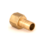 Hose Barb 3/4"H x 3/4"FNPT Brass