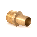 Hose Barb 1"H x 1"MNPT Brass