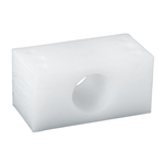 Bearing Block 1-3/16 White UHMW