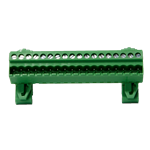 Socket Green 18 Way DIN Mount