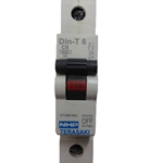 Circuit Breaker 6Ka Single Pole 6 Amp