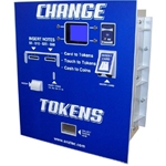 Change Machine 7600 with Credit Card and Token Function