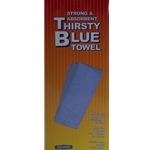 Overlay Thirsty Blue Towel