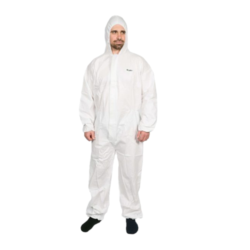 Micro-Porous Water Resistant Disposable Coveralls