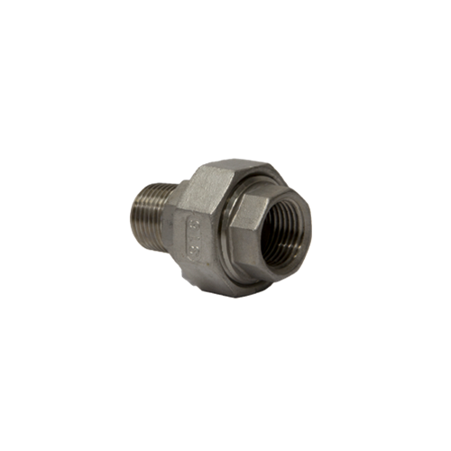 Barrel Union 1/2" M x F BSP Stainless