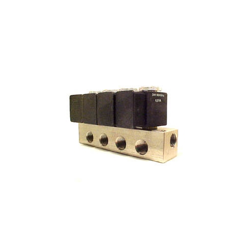 Solenoid GC 4-Station Manifold S/Steel