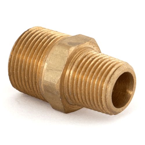 Nipple Reducing Hex 3/4" x 1/2" Brass