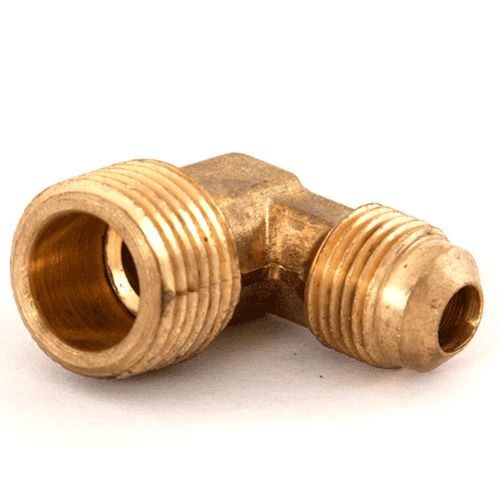 Elbow Flare 90° 3/8"MFL/NPT x 1/2"M/NPT Brass