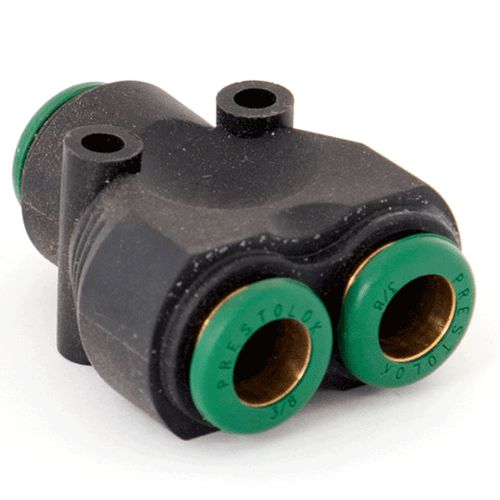 Union Y Connector 3/8" Tube Plastic