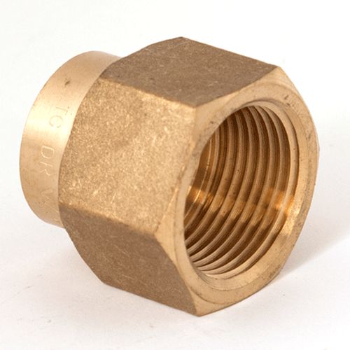 Socket Reducing 1"NPT x 3/4"NPT Brass