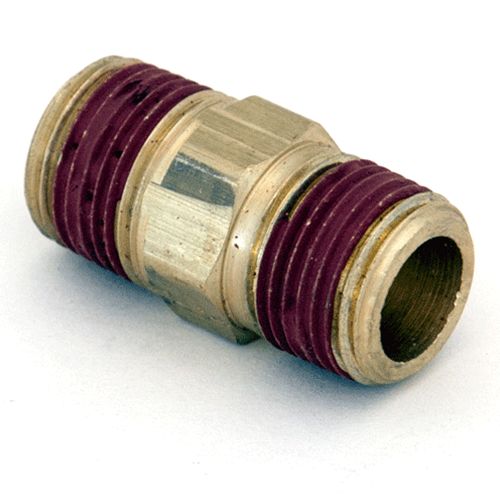 Nipple Hex 3/8"M/NPT x 3/8"M/NPT Brass