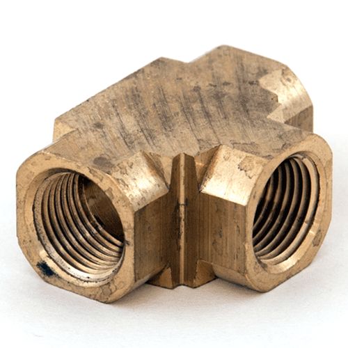 Tee Female 3/8"NPT Brass