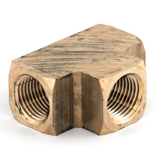 Tee Female 1/2"NPT Brass