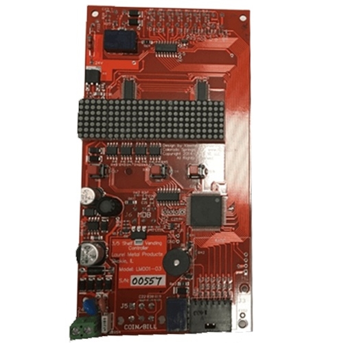 DigiMax Circuit Board for 3 and 5 Column Vendor (Red)