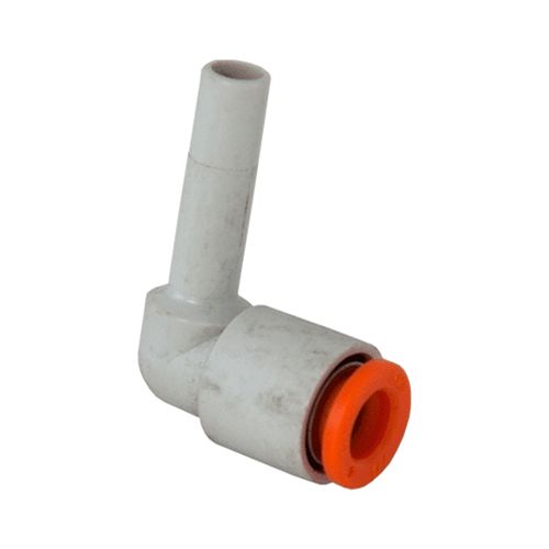 Tube Elbow 1/4"T x 1/4" Stem Push Plastic