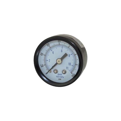 Gauge 0-160psi 1/8" Rear Mount