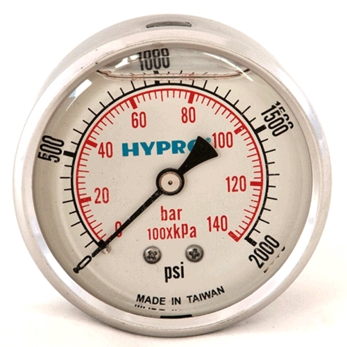 Gauge Pressure 0-2000psi