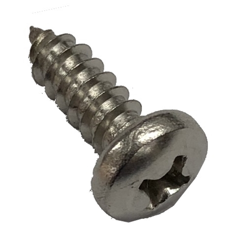 Screw 8 Gauge 1/2" Phillips Self Tapping Stainless