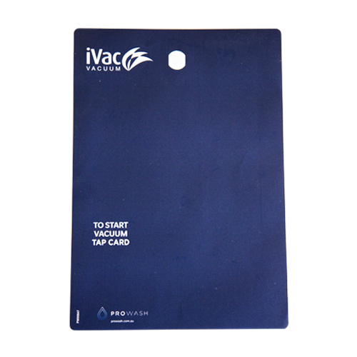 Decal Prowash iVac Vacuum Door Cashless