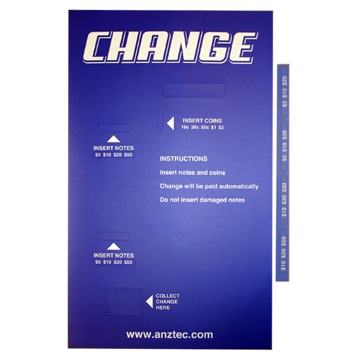 Decal for Change machine 5604