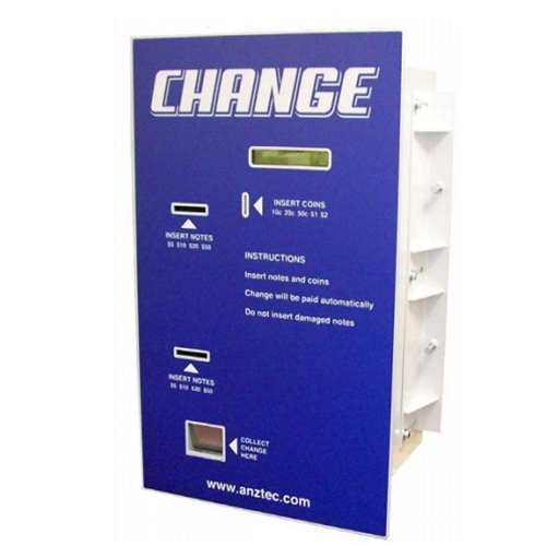 Change Machine Model 5604 c/w 2 Mars Note Acceptors