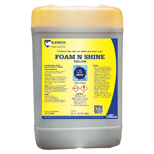 SuperSat Foam N Shine 6 gal - Yellow