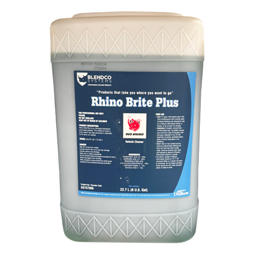 Rhino Brite PLus Automatic Detergent Low pH 6 Gal