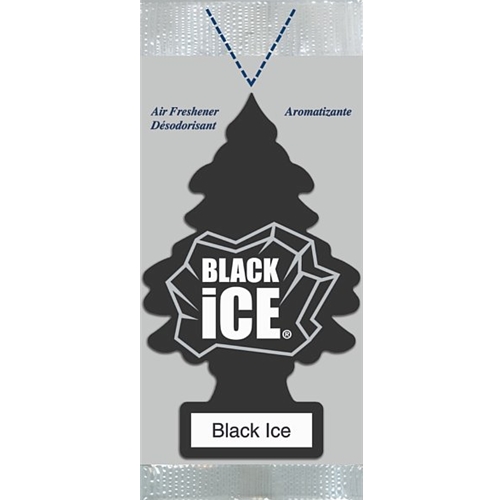 Little Trees Black Ice Fragrance Tree 72 Pack