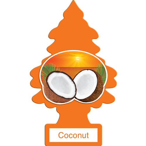 Decal Tree Coconut Fragrance