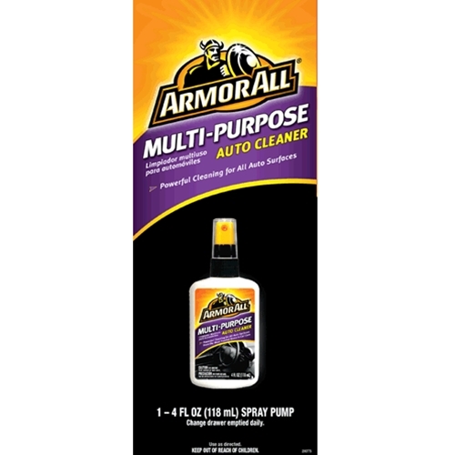 Decal  Armor All 4oz Multi Purpose Cleaner Flat Bottle